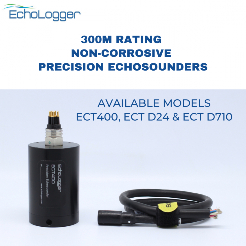 Echologger ECT400, 300m rating