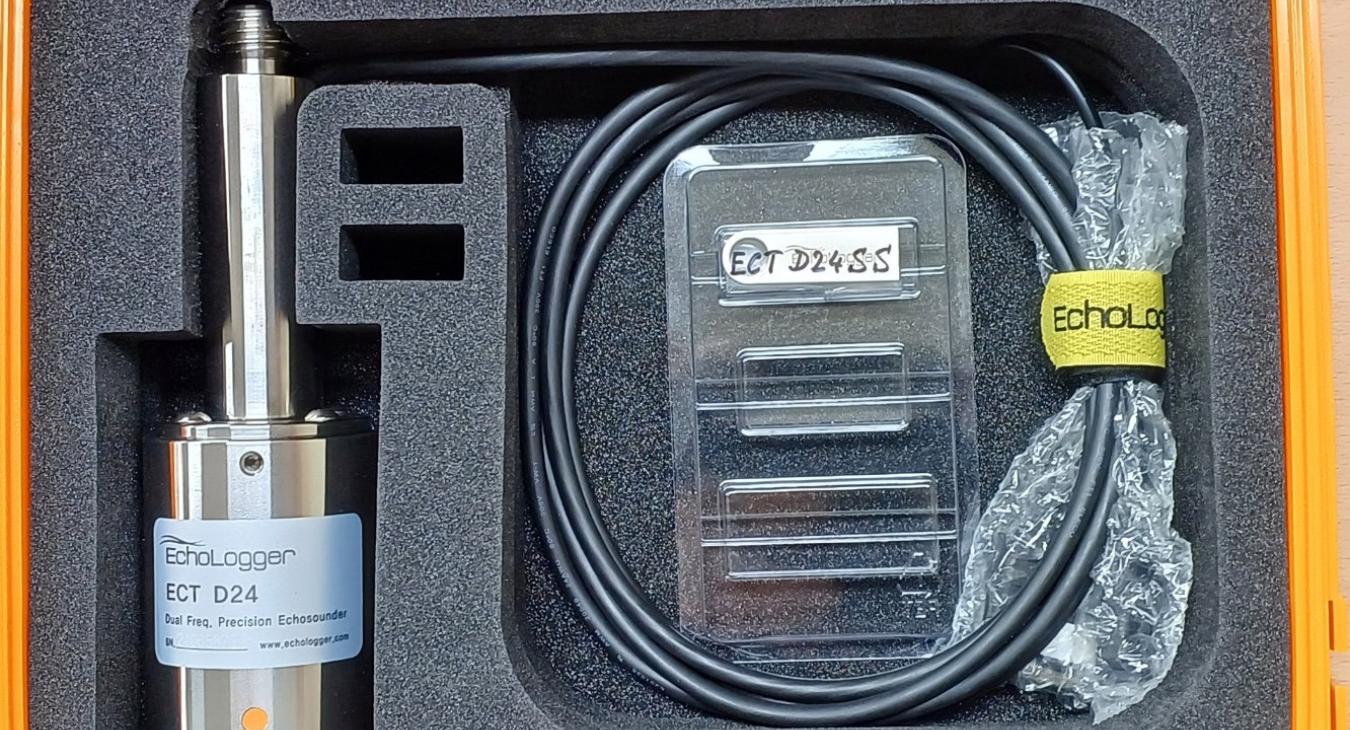 Pole-Mounted Echosounder Echologger ECT D24SSP 